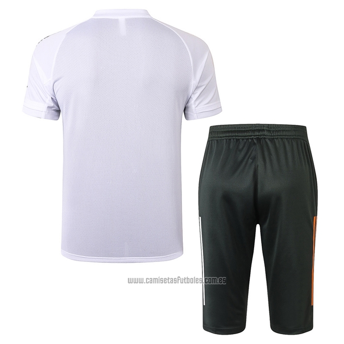 Chandal del Manchester United Manga Corta 2020-2021 Blanco